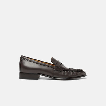 Mar Dark Brown Scarosso: Marrone Scuro – Pelle di vitello MARLOAF