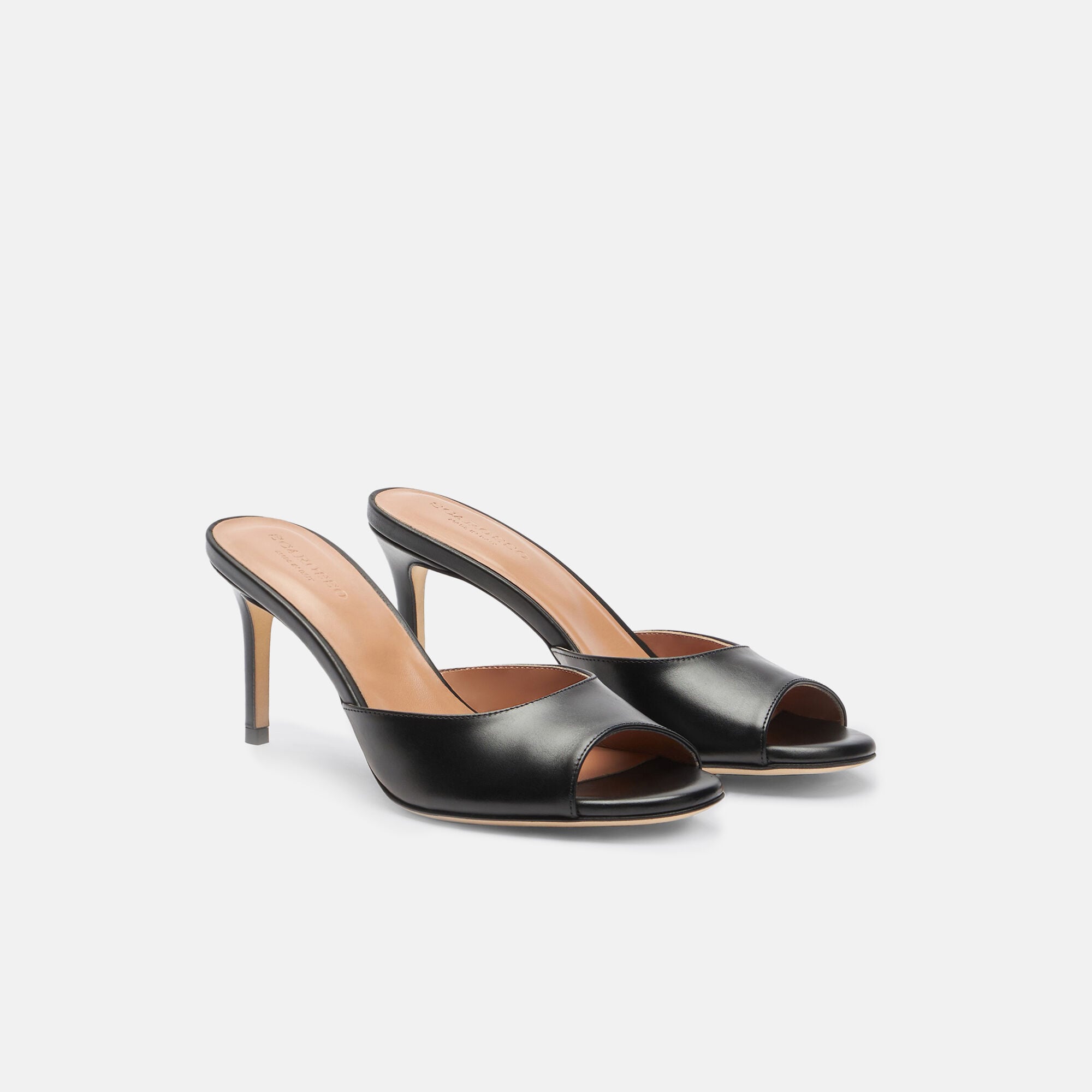 Lohan Black Scarosso: Black - Calf LOHANMULE