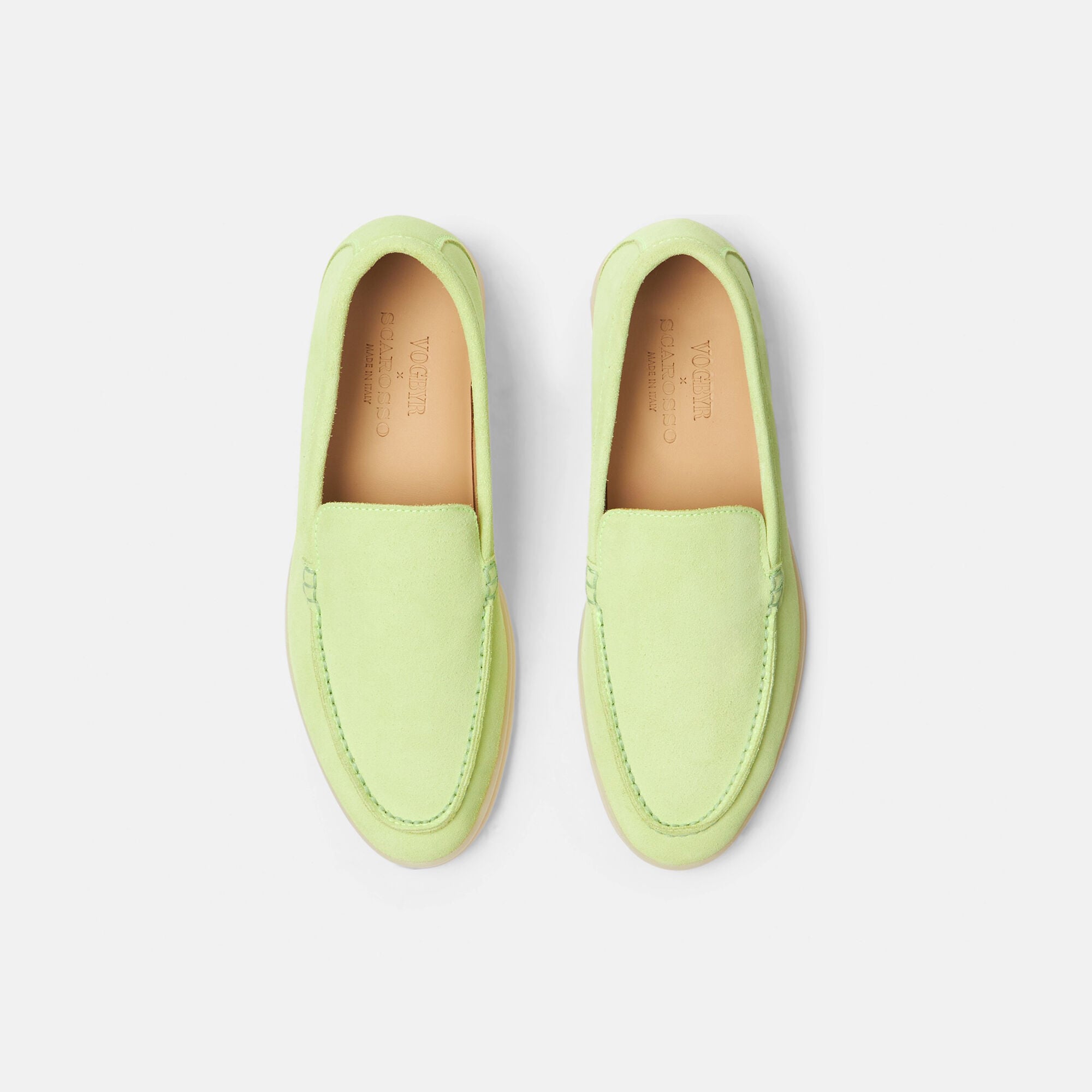 Ludovica Green Matcha Scamosciata Scarosso: Green Matcha - Camoscio LUDOVICALOAF