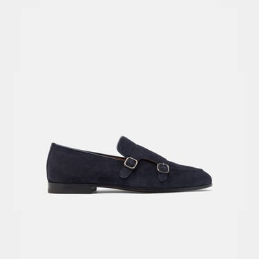 Ernesto Blue Suede Scarosso: Blue - Suede Ernesto Blue Suede Scarosso: Blue - Suede ERNESTOLOAF