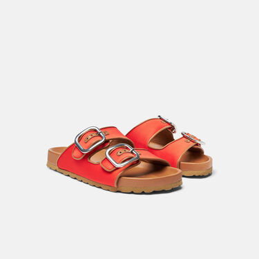 Isa Corail Satin Scarosso: Orange - Satin ISASAND