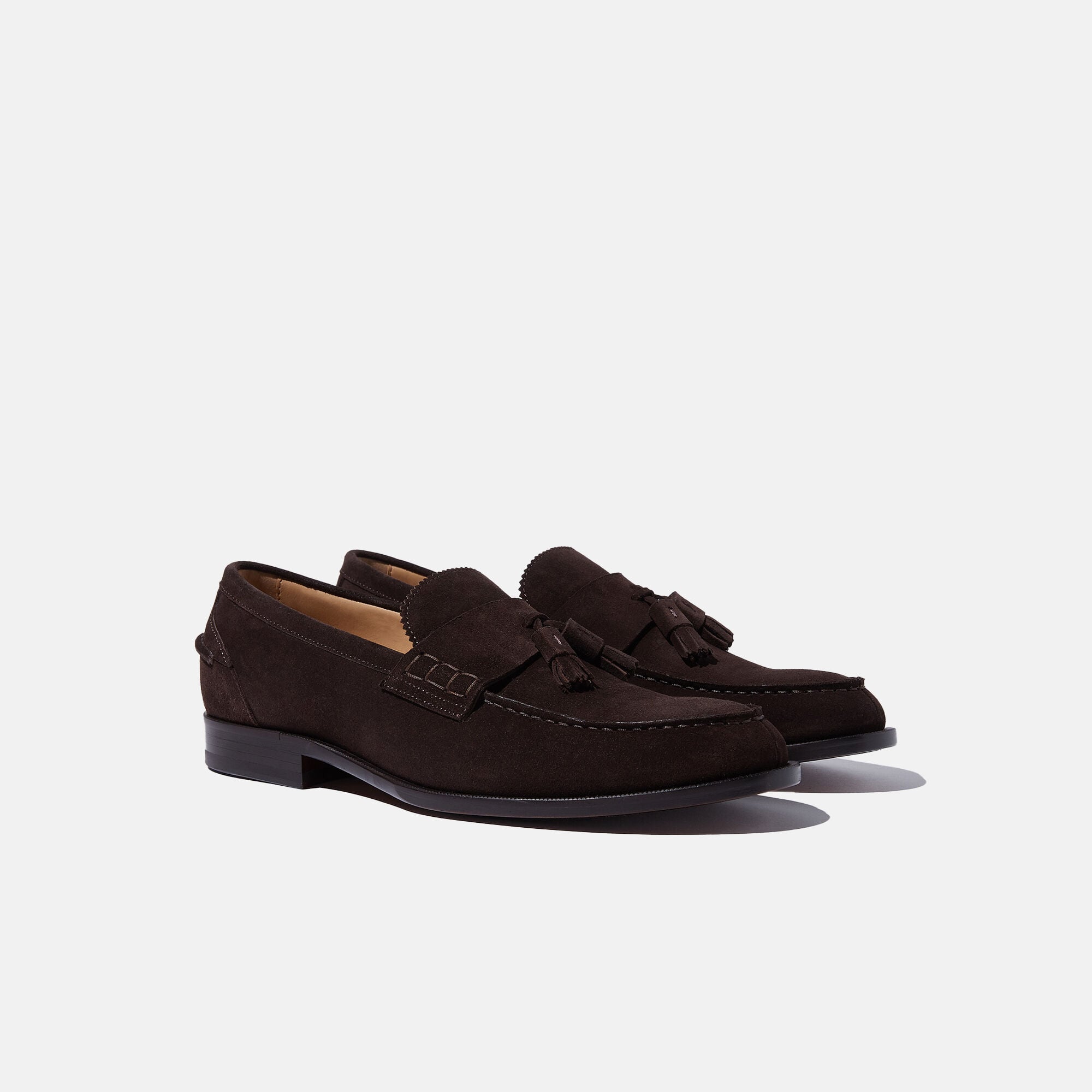 Ralph Brown Suede Scarosso: Brown - Suede Ralph Brown Suede Scarosso: Brown - Suede RALPHLOAF