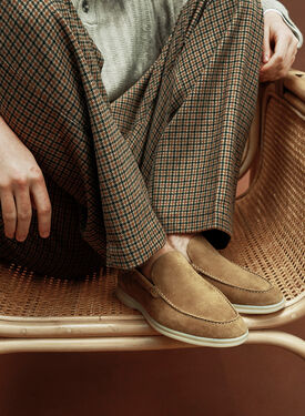 Ludovico Beige Suede Scarosso: Beige - Suede LUDOVICOLOAF