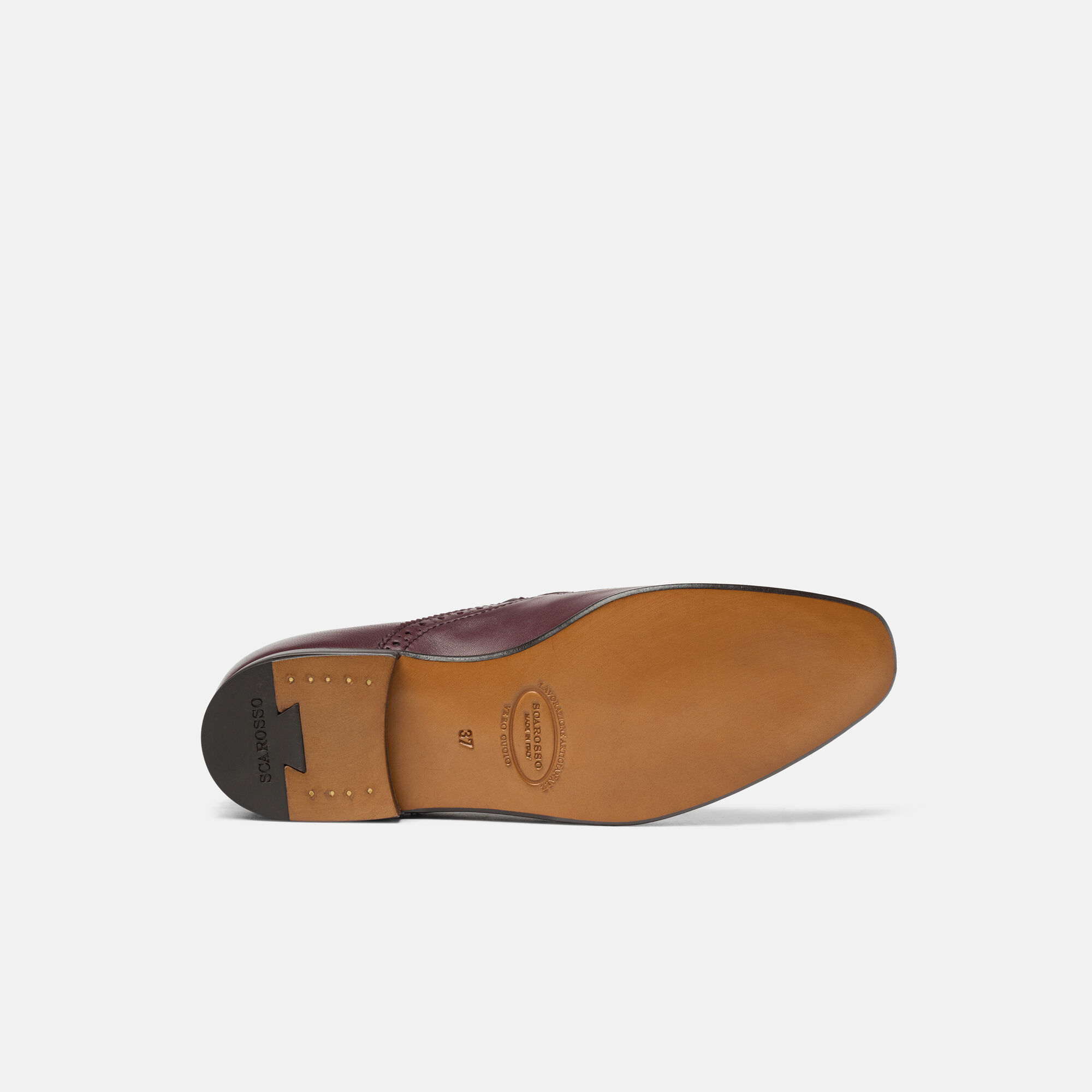 Maude Burgundy Scarosso: Burgundy - Calf Maude Burgundy Scarosso: Burgundy - Calf MAUDELOAF