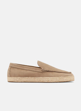 Lino Taupe Nubuck Scarosso: Taupe - Nubuck LINOESPA