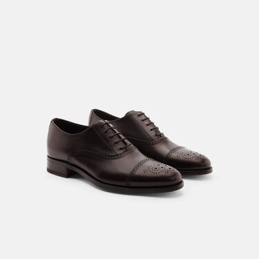 Silvio Scarosso: Dark Brown Calf SILVIOOXFO