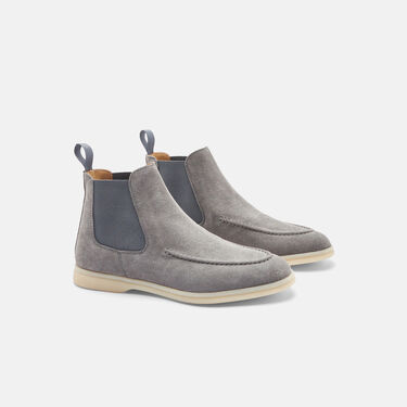 Eugenia Grey Suede Scarosso: Grey - Suede Leather Eugenia Grey Suede Scarosso: Grey - Suede Leather EUGENIACHEL