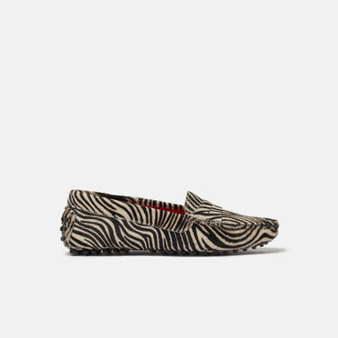 Ashley Zebra Pony Scarosso: Zebra - Ponyhair-Effect Calf ASHLEYDRIV