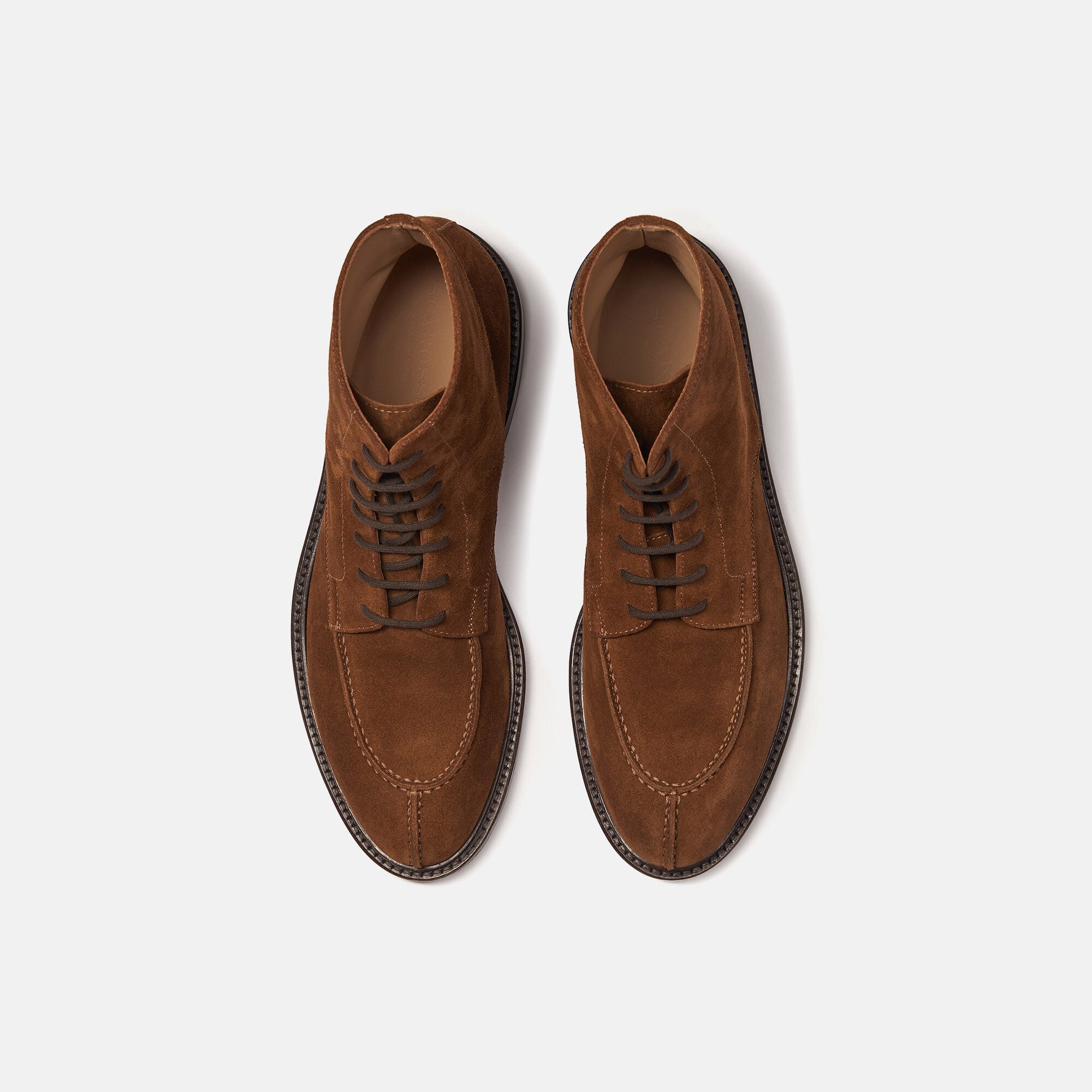 Ben Brown Suede Scarosso: Brown - Suede BENBOOT