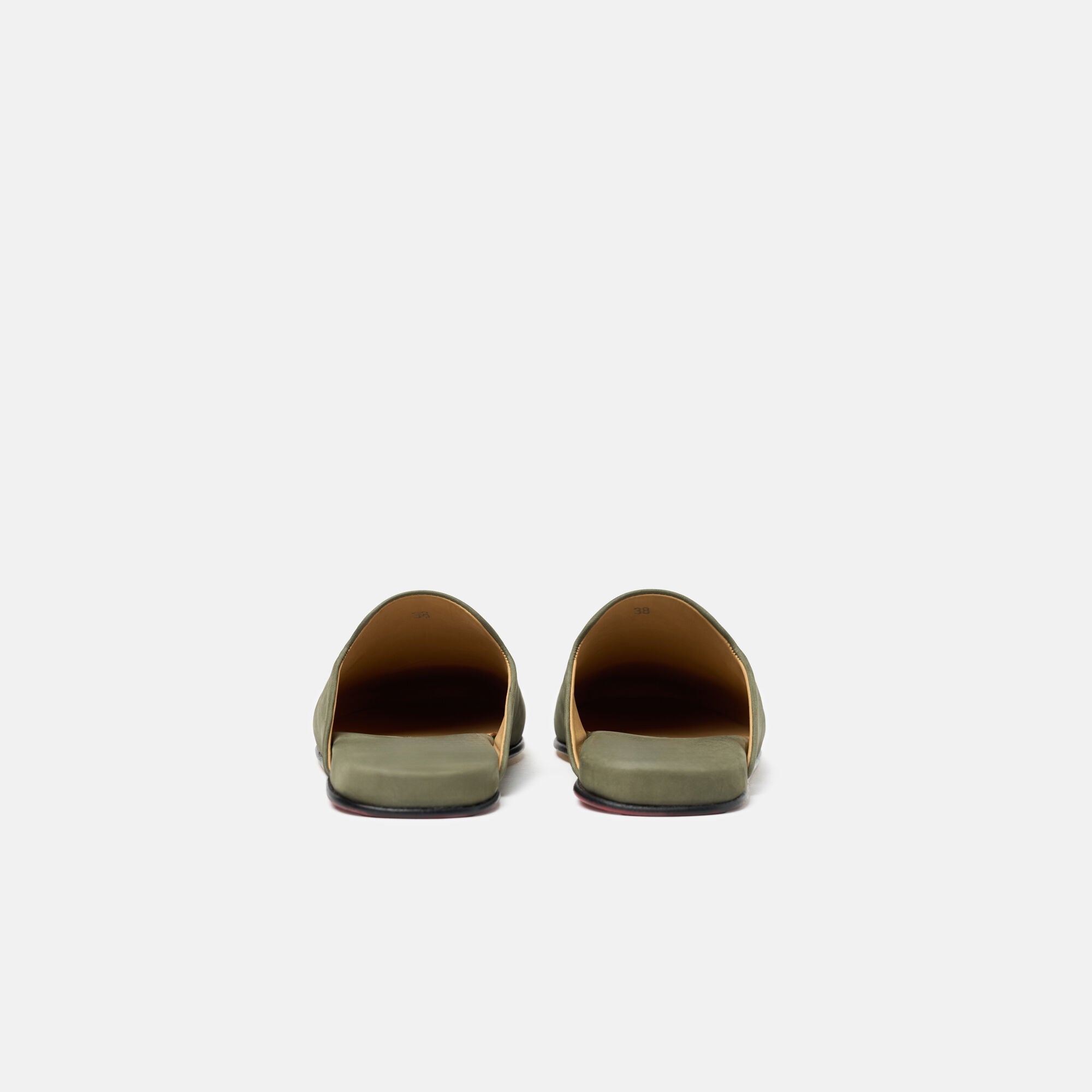 Atlas Travel Slipper Green Nubuck Scarosso: Green - Nubuck ATLASSLIP