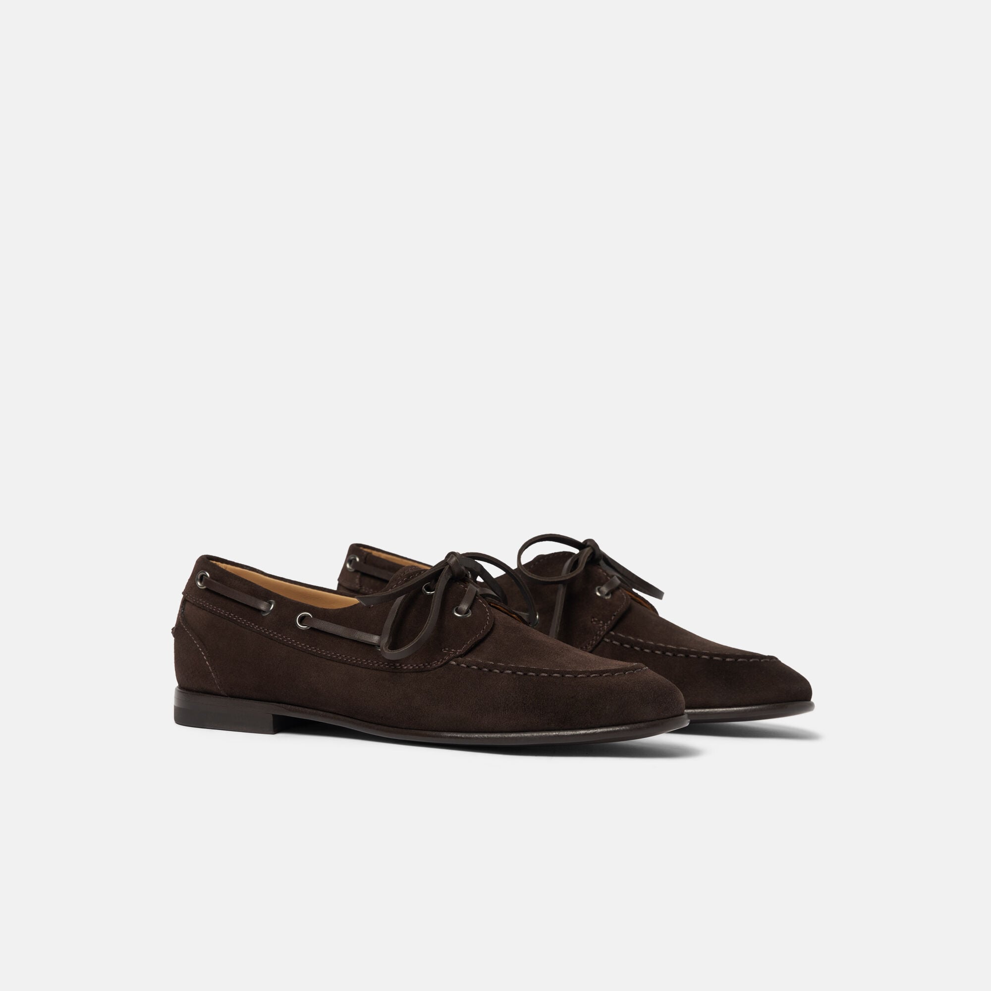 Ginevra Dark Brown Suede Scarosso: Dark Brown - Suede GINEVRALOAF