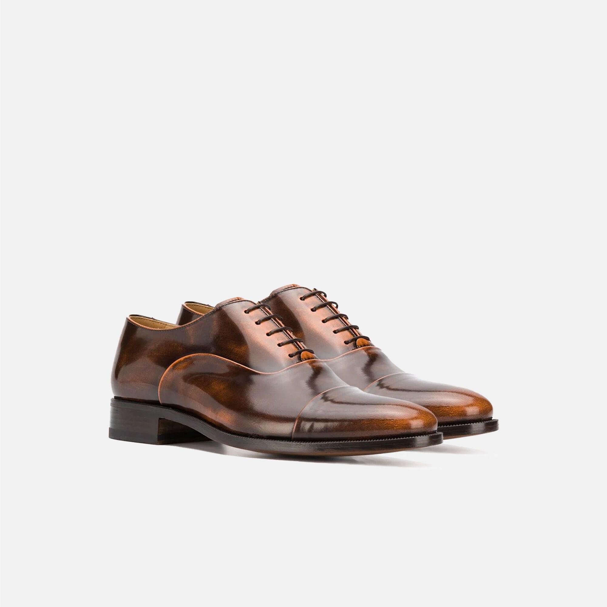 Lorenzo Brown Scarosso: Brown - Calf Lorenzo Brown Scarosso: Brown - Calf LORENZOOXFO