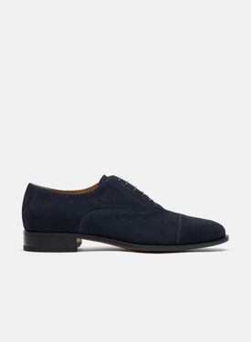 Giove Abyss Light Suede Scarosso: Dark Blue Suede GIOVEOXFO