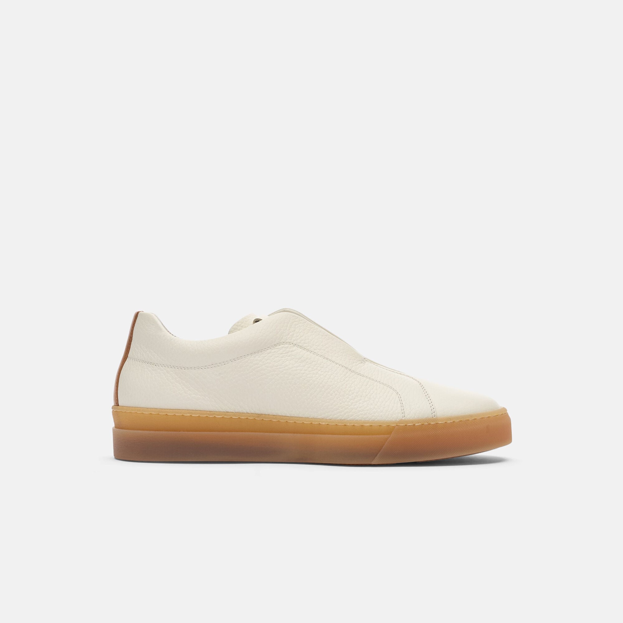 Luca White Grain Scarosso: White - Calf LUCASNEA