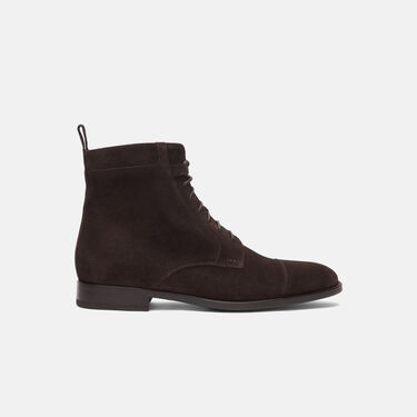 Dante Dark Brown Suede Scarosso: Dark Brown Suede DANTEBOOT
