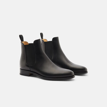 Giancarlo Black Scarosso: Black Calf GIANCARLOCHEL