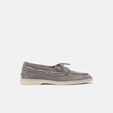 Lia Grigia Scamosciata Scarosso: Grigio - Camoscio LIABOAT