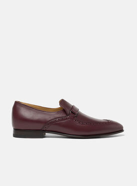 Maude Burgundy Scarosso: Burgundy - Calf MAUDELOAF