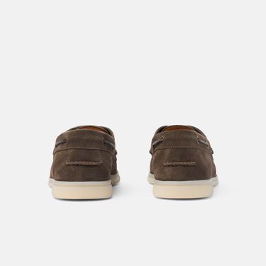 Lio Deep Taupe Suede Scarosso: Deep Taupe - Suede LIOBOAT
