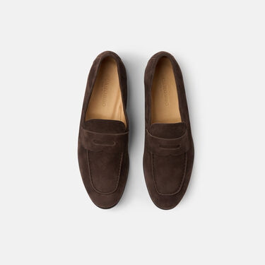 Gregory Brown Suede Scarosso: Brown – Suede GREGORYLOAF