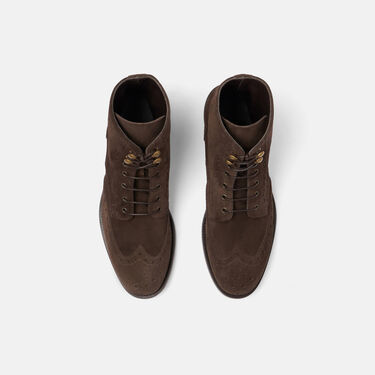 Stefania Brown Suede Scarosso: Brown - suede STEFANIABOOT
