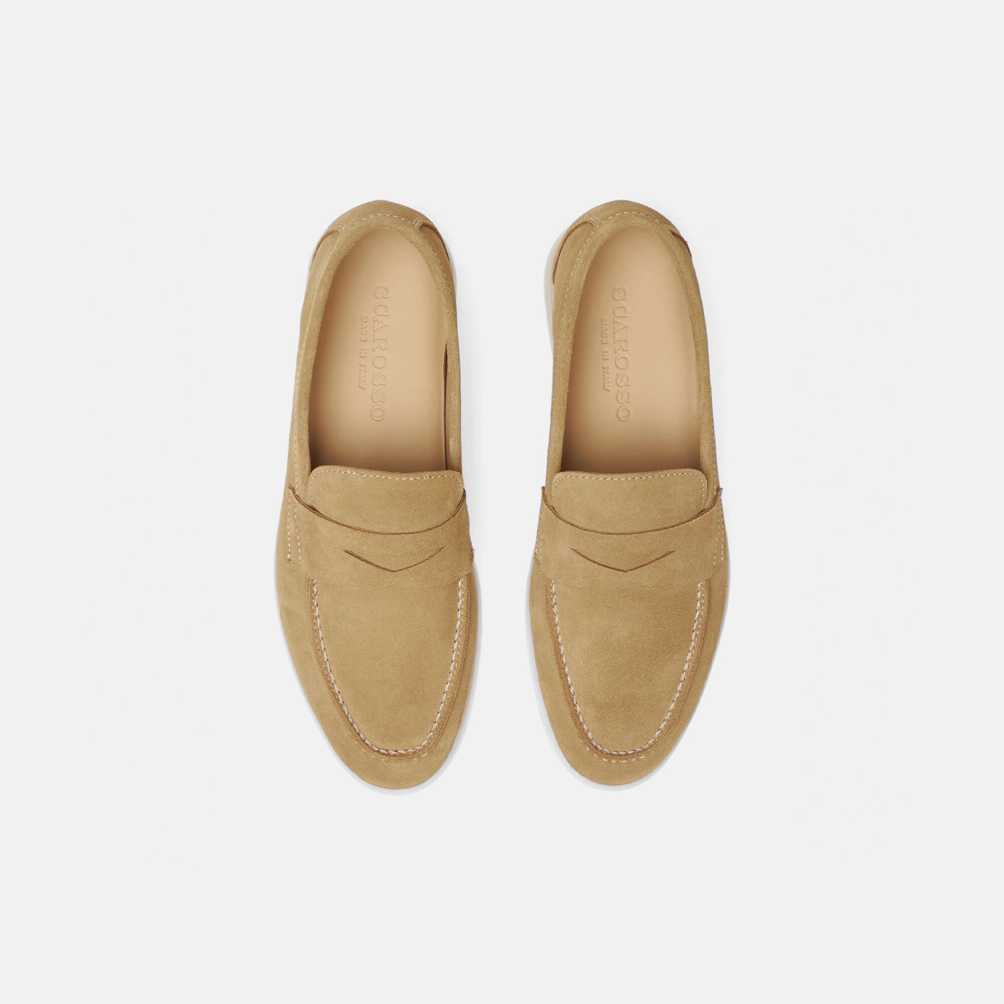 Luciana Beige Suede Scarosso: Beige - Suede LUCIANALOAF