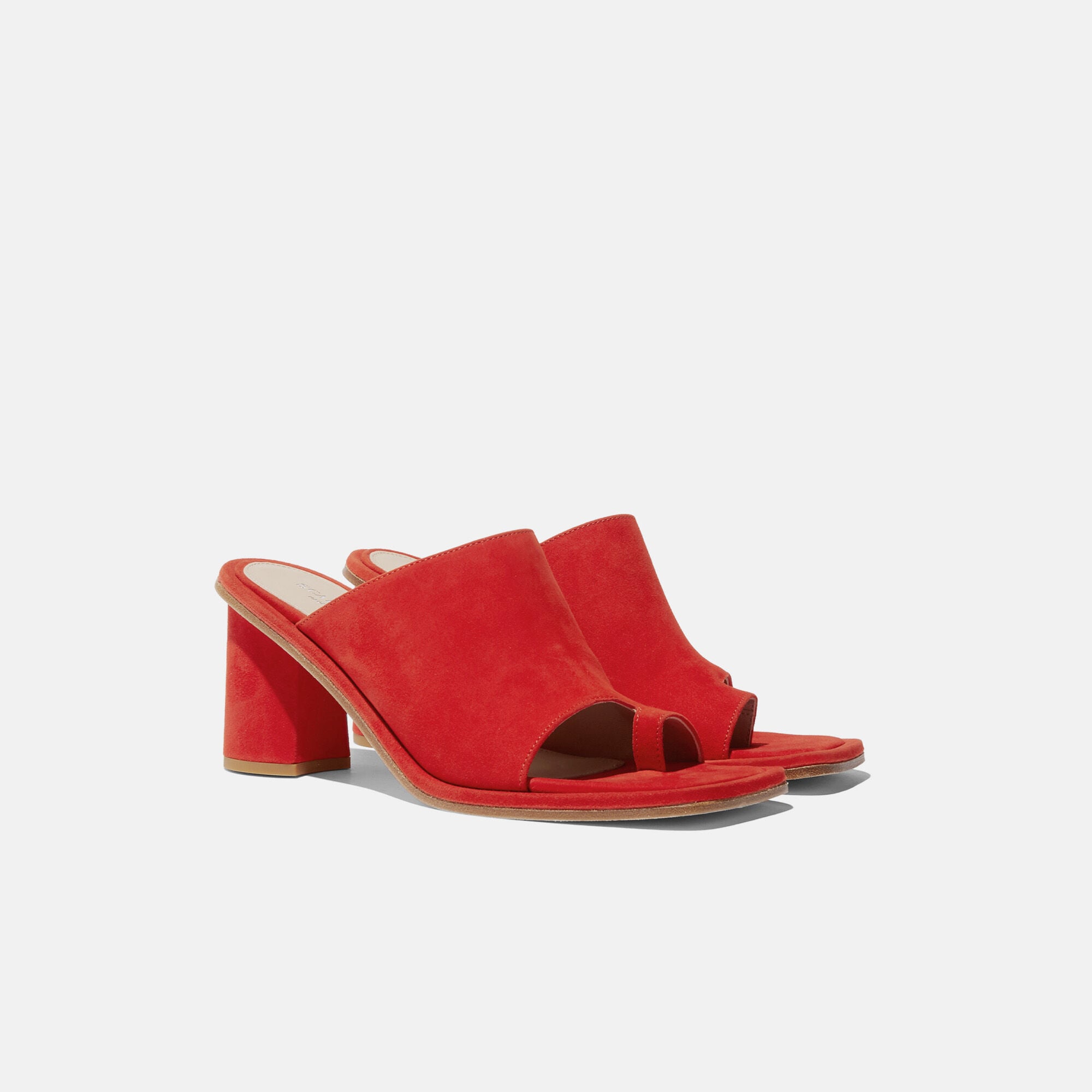 Gwen Red Suede Scarosso: Red - Suede GWENSAND
