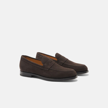Stefano Dark Brown Scarosso: Dark Brown - Suede STEFANOLOAF