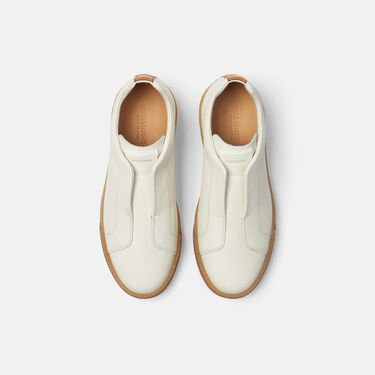 Luca White Grain Scarosso: White - Calf LUCASNEA