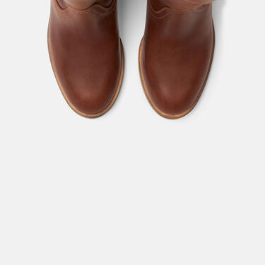 Tess Cognac Scarosso: Cognac - Calf TESSBOOT