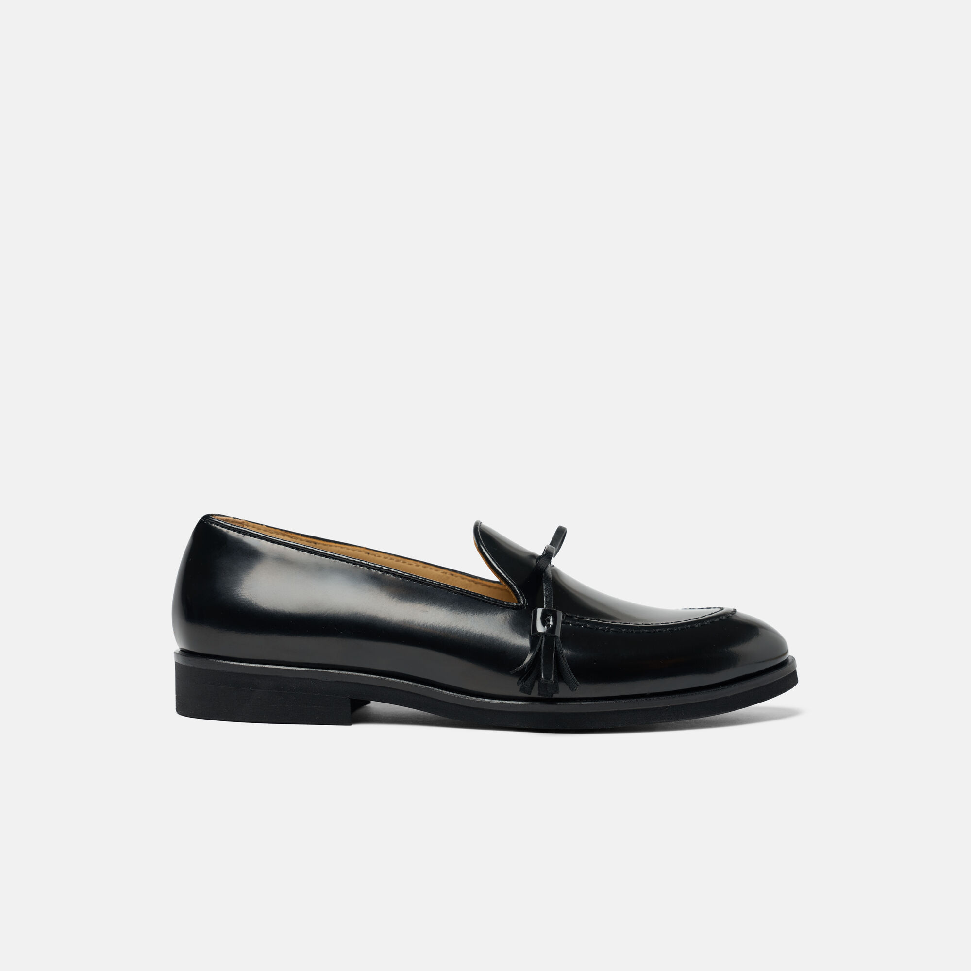 Madison Black Bright Scarosso: Black – Calf Madison Black Bright Scarosso: Black – Calf MADISONLOAF