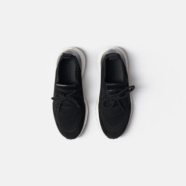 Robbie Boy Black Scarosso: Black - Knit ROBBIEKSNEA