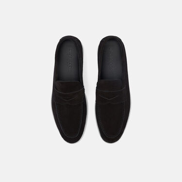 Luciano Black Suede Edit Scarosso: Black Edit - Suede LUCIANOLOAF