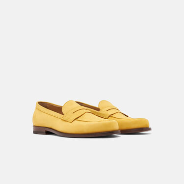 Austin Yellow Nubuck Scarosso: Yellow - Nubuck AUSTINLOAF