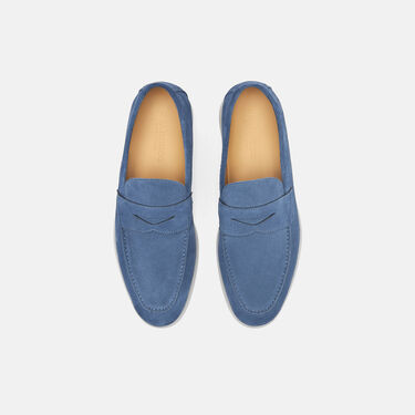 Luciano Steel Suede Scarosso: Steel - Suede LUCIANOLOAF