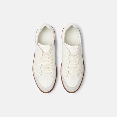 Umberto White Scarosso: White - Calf UMBERTOSNEA
