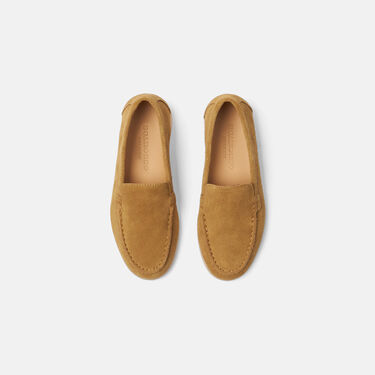 Ludovica Girl Beige Suede Scarosso: Beige - Suede LUDOVICAKLOAF